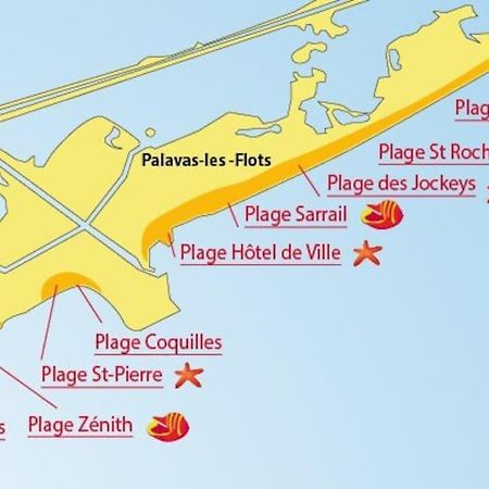 Appartement Palavas Les Flots T2 + Parking Prive Palavas-les-Flots Exterior foto