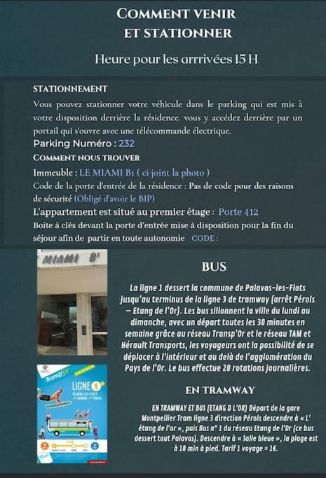 Appartement Palavas Les Flots T2 + Parking Prive Palavas-les-Flots Exterior foto